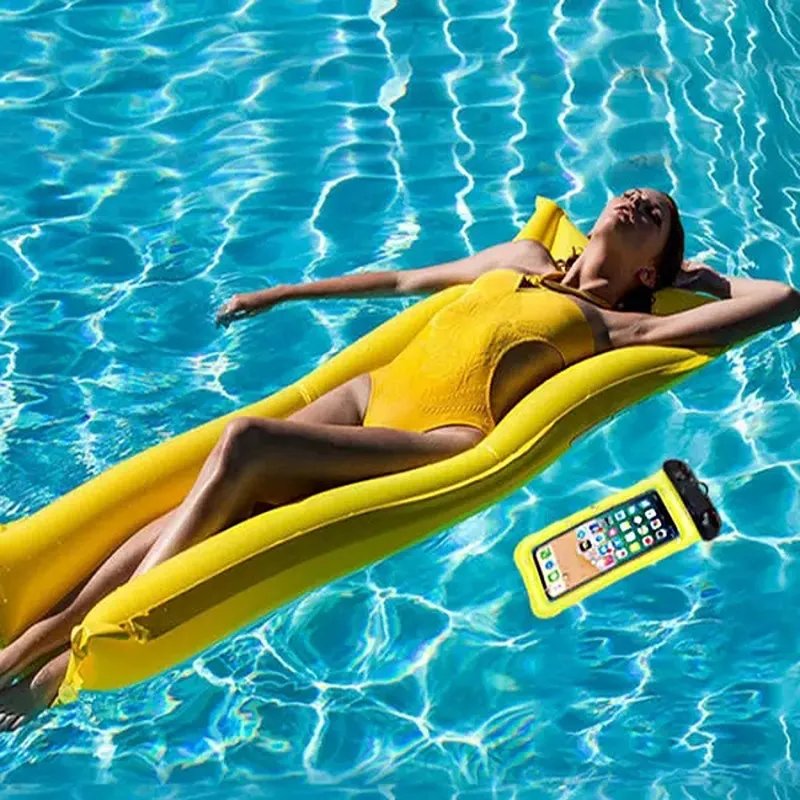 Support de téléphone portable imperméable Case de sac sec pour iPhone Samsung Xiaomi huawei plongée flottante natation claire couverture de téléphone sous-marin