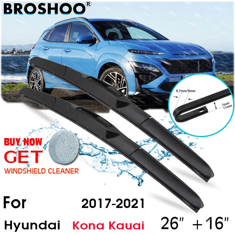 DHgate.com:Premium J hook Front Windshield Wiper Blades for Hyundai ...