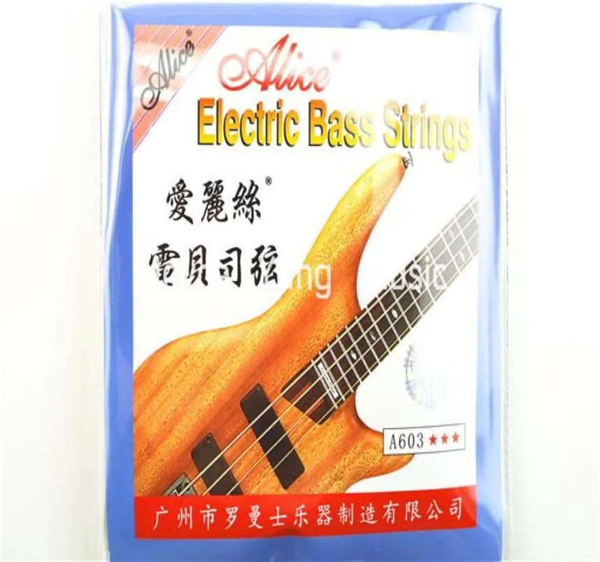 ALICE A603M CORDES BASS ELECTRICALES 4 CORDES BASS BASS ELLIAGE EN ALLIAGE 045105 Whars8804159