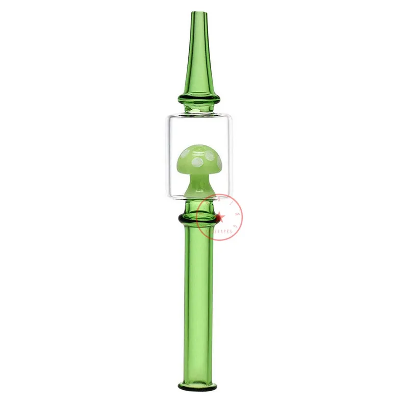 Colorido espeso grueso fumador fumar plataforma de aceite de estilo de hongo Hookah Shisha Smoking Waterpipe Banger Bong Bubbler uñas punta de filtro portátil portavasos