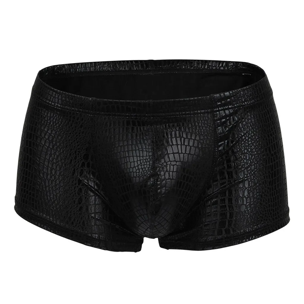 U-förmige Polyester-Boxer-Männer Low-twaist Serpentine Herren Unterwäsche Männer Kurzes Männer Unterwäsche Männer Herren weiche Briefs