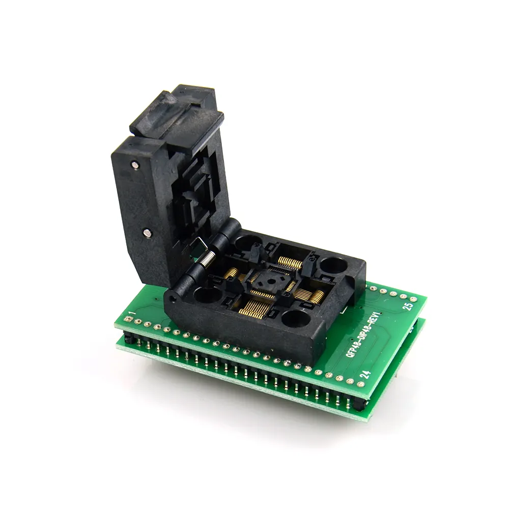 MCU Test IC Socket Programmer Adapter Socket TQFP48 LQFP48 QFP48 to ...