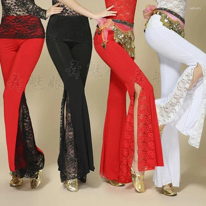 Stage Wear Belly Dance Top Long Trousers Set Sexy Women Suit Practice Clothes Performance Oriental Costume Traje Danza Del Vientre