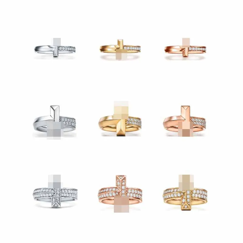 Pierścienie designerskie dla kobiet S925 Silver damskie biżuterię pierścienie pierścionki z zespołu Celebrity Pinch Pink Pink Pierścienie z oryginalnym niebieskim pudełkiem