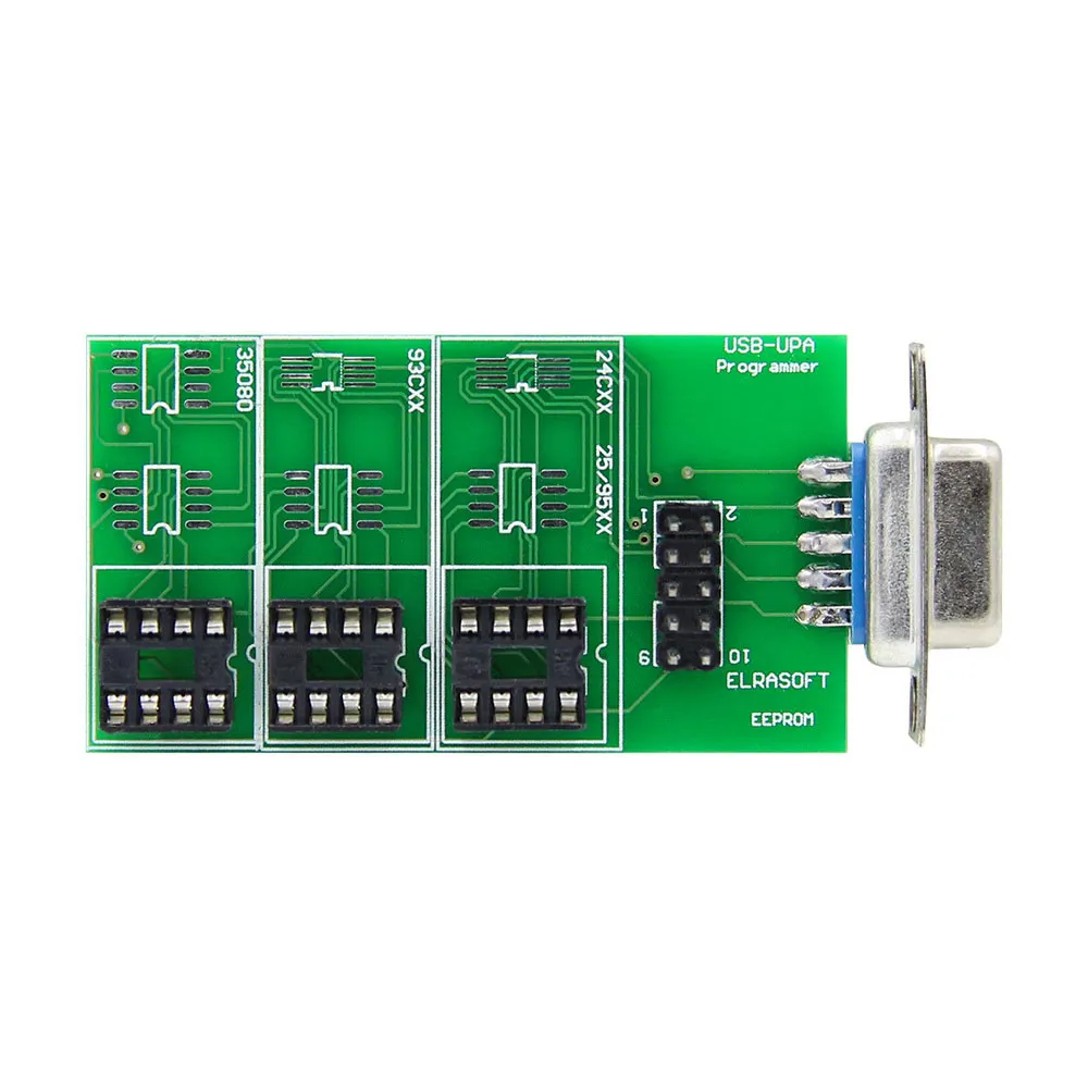 UPA EEPROM Adapter USB Programmer SOIC8 SOP8 DIP8 Test Clip for