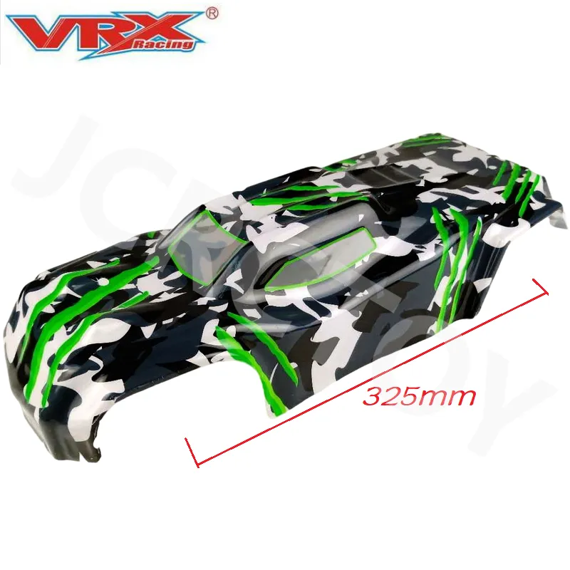 RC VRX R0249 R0250 325 mm Guscio di corpo in PVC PVC W/adesivo per 1/8 VRX Racing RH817 RH818 COBRA 4WD Truck Electric