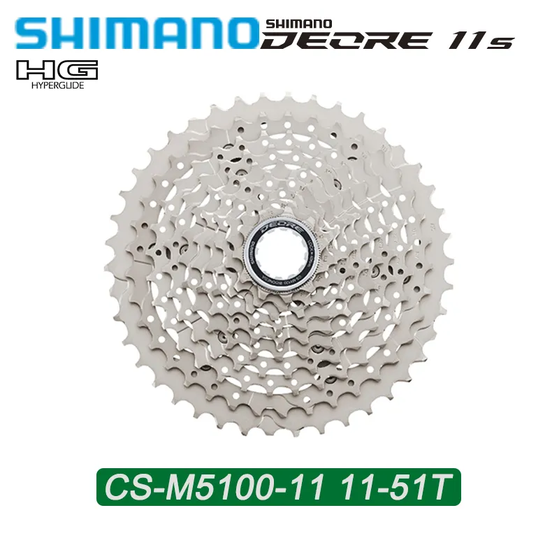 Shimano M5100 1X11S速度グループセットM5120チェーントグルCS-M5100-11カセットスプロケットX11 104BCDチャンホイールキットMTBバイク用