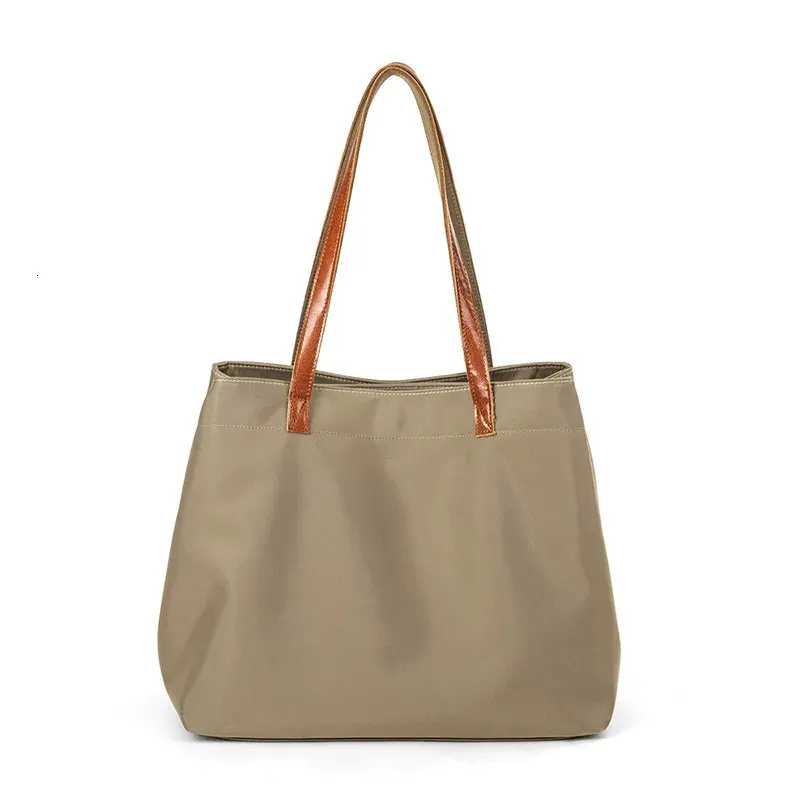 2023 Women Tote Bag High Quality Female Casual Nylon Oxford Cloth Handbag Lady Large Capacity Girls Shopping Shoulder Bags 240328