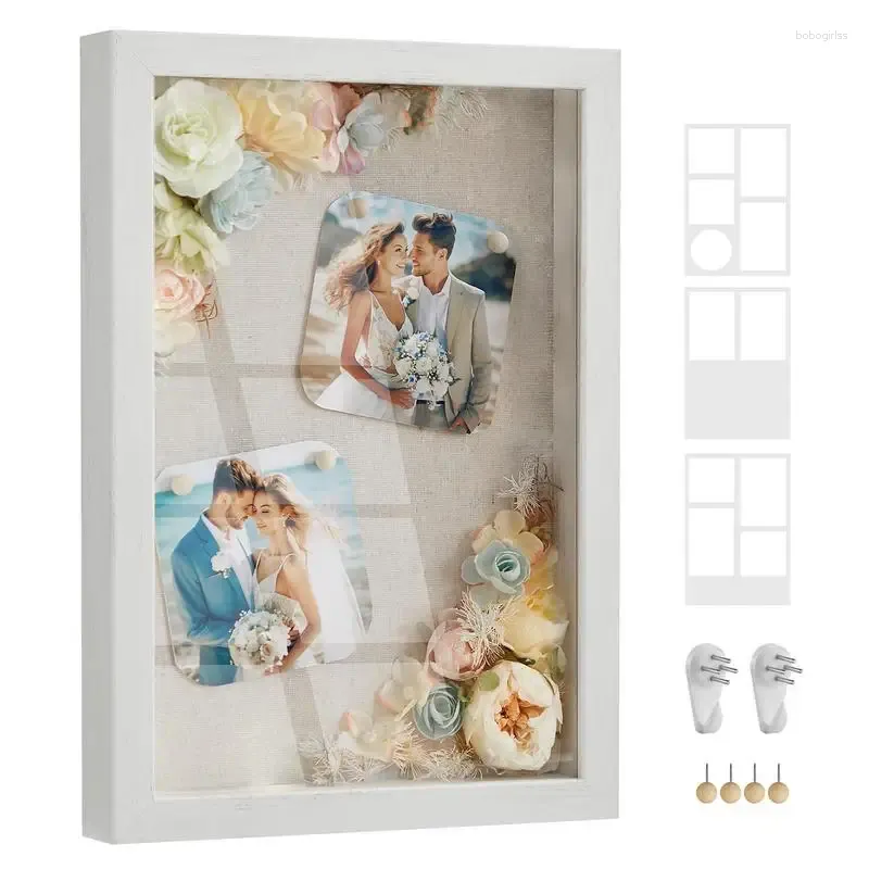 Frames Frame Artwork Po Display Case Portable Shadow Deep Box Picture Art For Anniversary Graduation Crafts