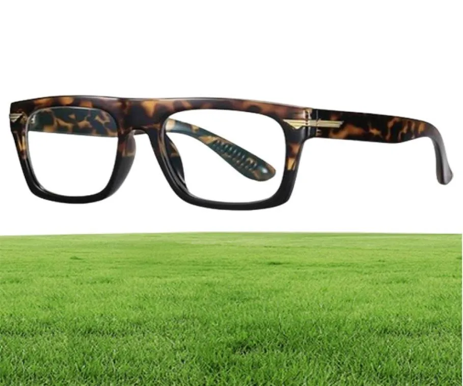 Солнцезащитные очки 2022 Ретро -квадратные дизайнерские очки для чтения синий свет блокирующие очки прозрачная линза Рецептурные Диоптеры 0 до 3838338