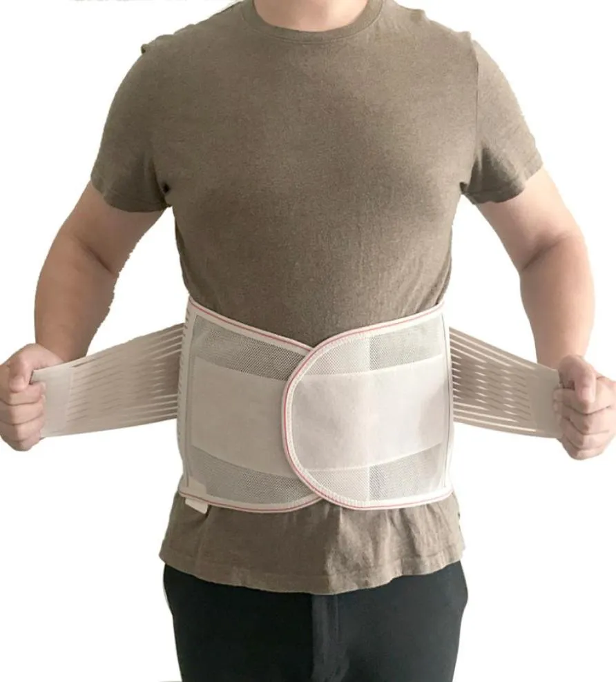 Support de taille 2021 Back Brace Belt Spine Men Women Women Belts Breathable Lumbar Corset Orthopedic Device Support 4673863