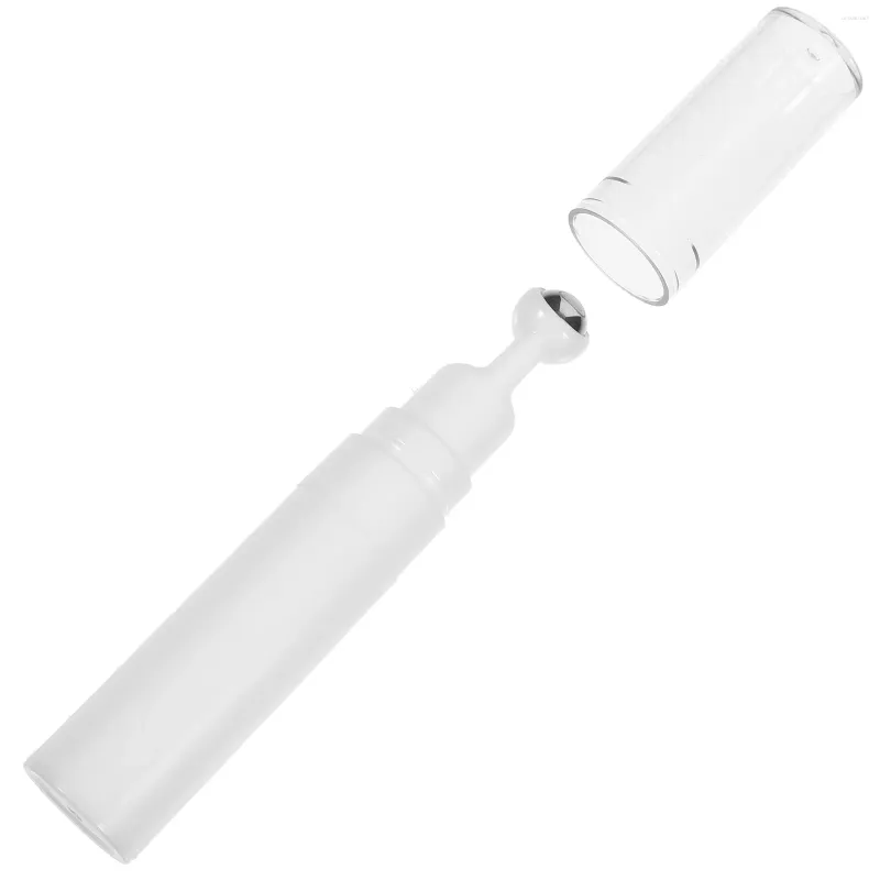 Garrafas de armazenamento massageador de bola de rolo essência de 10 ml massagem de creme de garrafa vazia rolo de acrílico portátil em tubos Óleos essenciais
