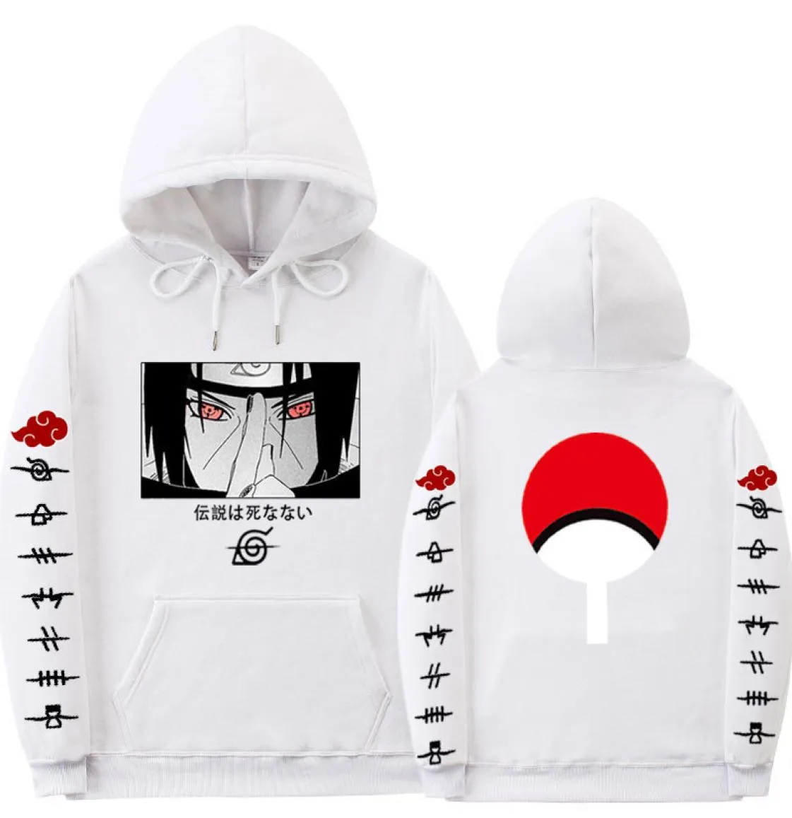 DHgate.com:Anime Winter Couple Hoodies: Unisex Uchiha Itachi