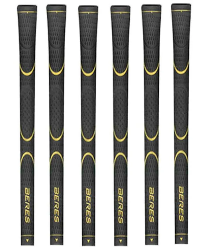 Nieuwe Honma Golf Irons Grips hoogwaardige rubbergolf houten grepen zwarte kleuren in keuze 10pcslot golfgrips 8297566