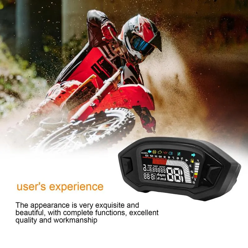 Bike Odometer And Speedometer Universal Motorcycle