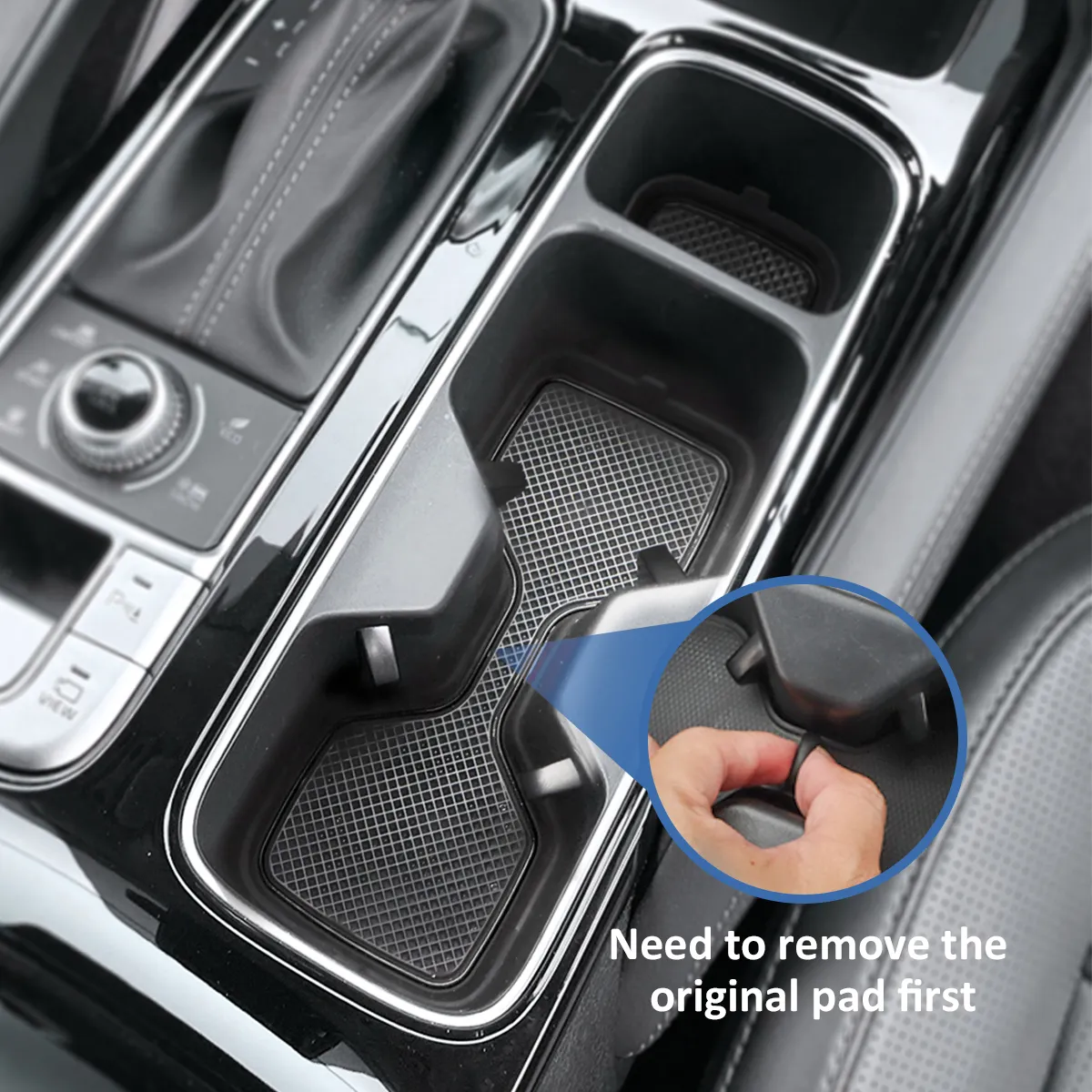 6pcs autocuphouder waterdichte achtbaan voor Kia telluride 2023 2022 2021 2020 Non-Slip Cup Pad voor auto Auto interieur accessoires