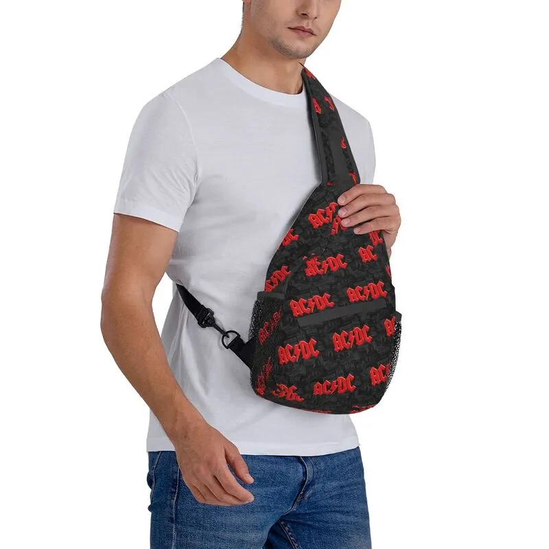 Heavy Metal Vintage Rock Crossbody Backpack Custom Chest Sling Daypack For Men From Homepro12 62.62 DHgate.Com