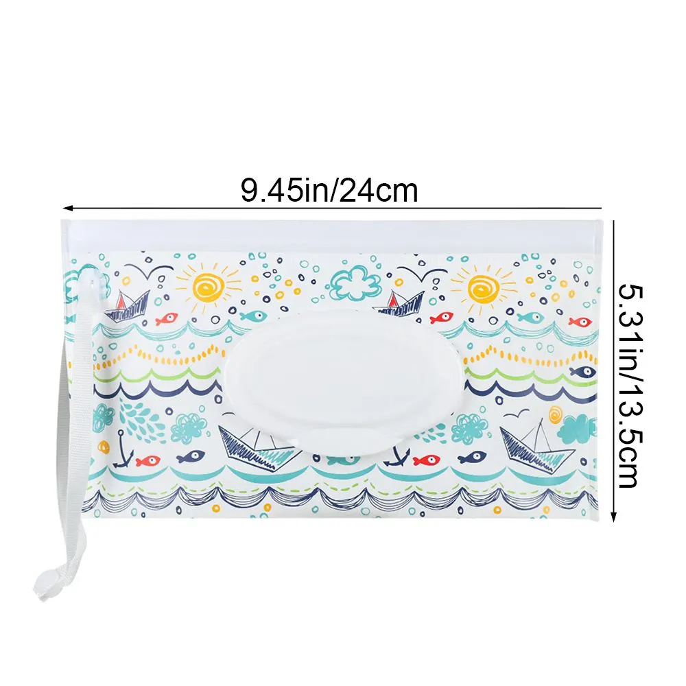 EVA BABY WOTE WIPE WIPE WIPES HOLDER CASE MURALEBREABLE REFILLABLE WIPE SACK BACK TOSCUE ACCOERS