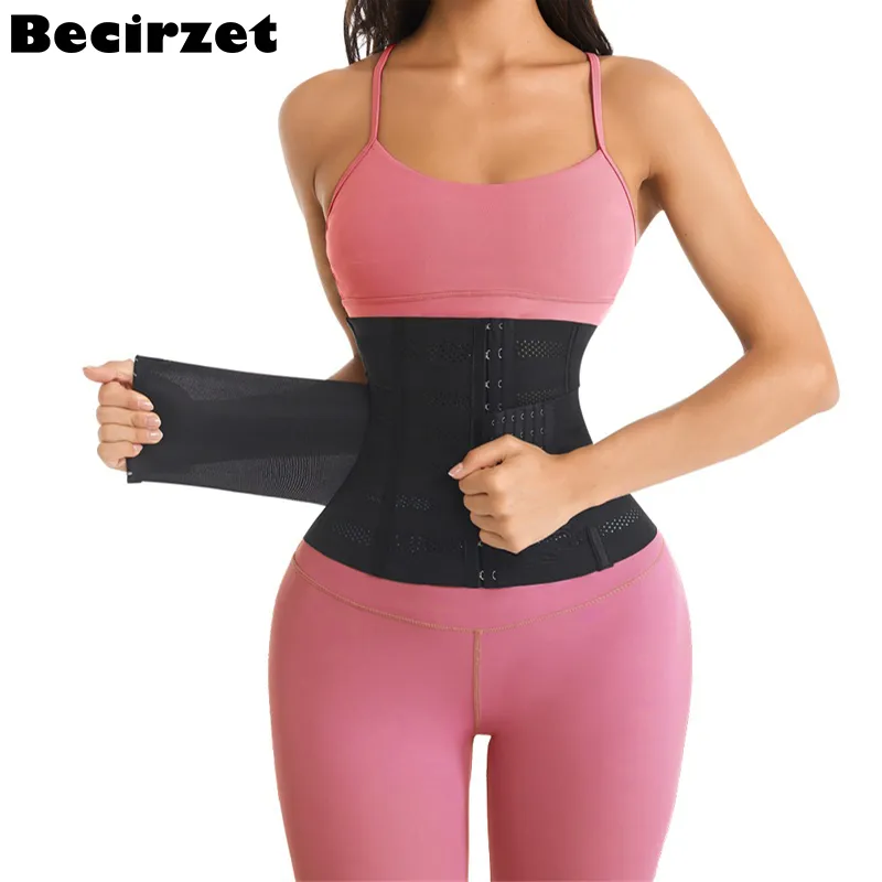 Becirzet Waist Trainer Elastic Slimming Belly Sheath Sheath Control Strap