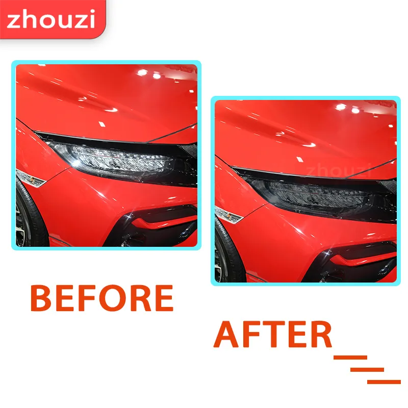 DHgate.com:Car Headlight Protective Tint Film Smoke Black