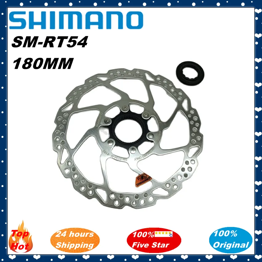 Shimano Deore SM RT54 160 mm 180 mm Central Disc Frein Rotor Vélo de montagne