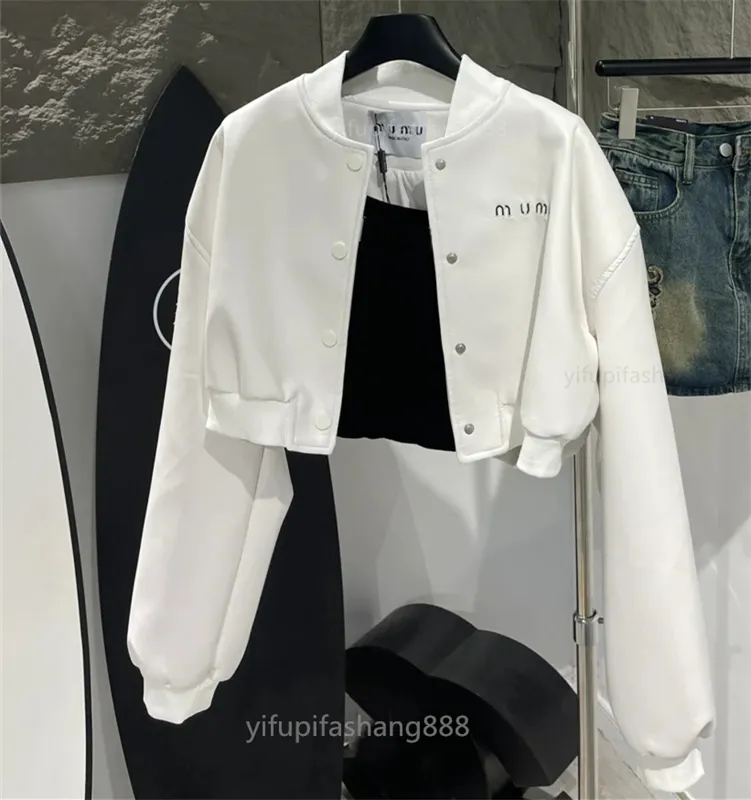 Женские куртки новая одежда Miui Эксклюзивная стиль котлеты из верхней одежды милая топ -топ чистый цвет минималистский