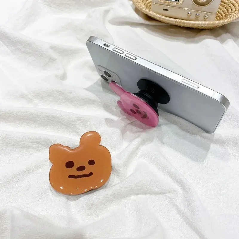 3D Lovely flower holder stand Soft phone case for iphone 13 14 Pro Max 12 MiNi 11 Pro Max X XS XR 6S 6 7 8 plus SE Cute cover