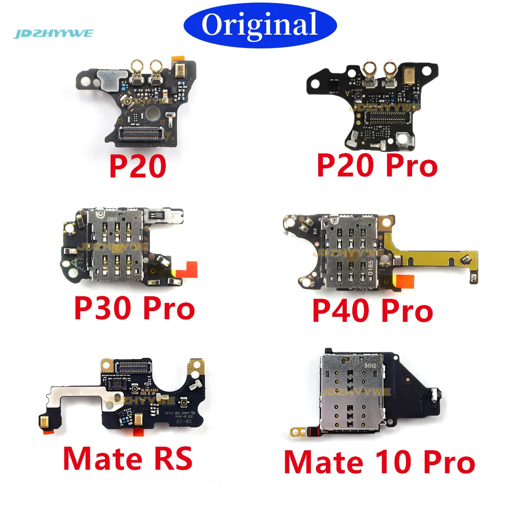 Module Microphone Pour Huawei P20 - Pièce Neuve D'origine, Référence 05091511001, Couleur Noire