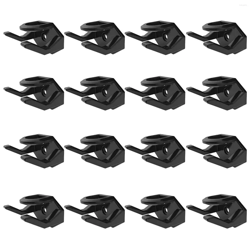Hooks 16pcs Heavy Duty Entrance Self Adhesive With Screw Space Saving Hat Hook Door For Wall Living Room Baseball Cap Display Hanger