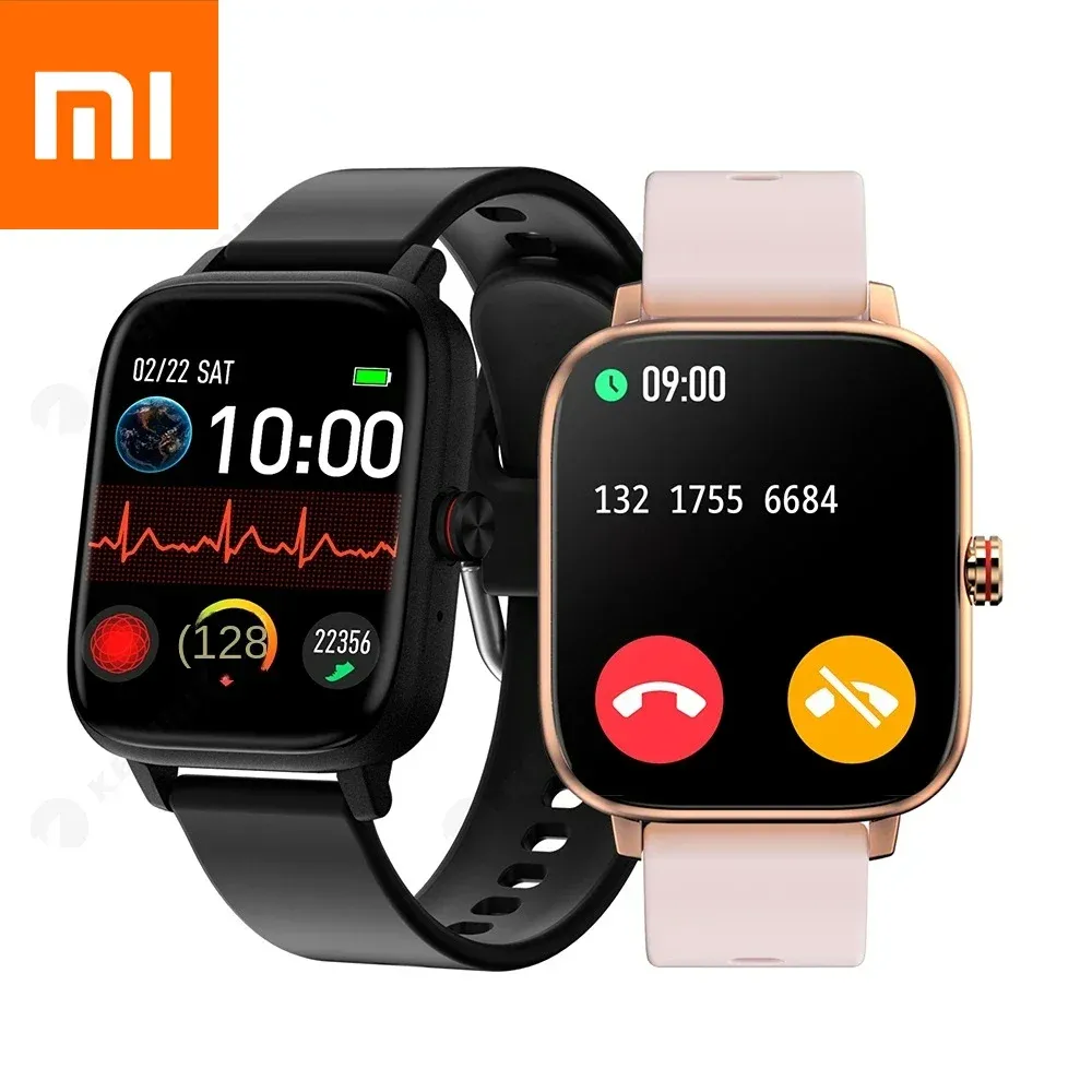 Montres Xiaomi I13 Smart Watch Men Answer Apall Full Touch Fitness Tracker Smartwatch Femmes Mémat imperméable pour Android iOS Téléphone
