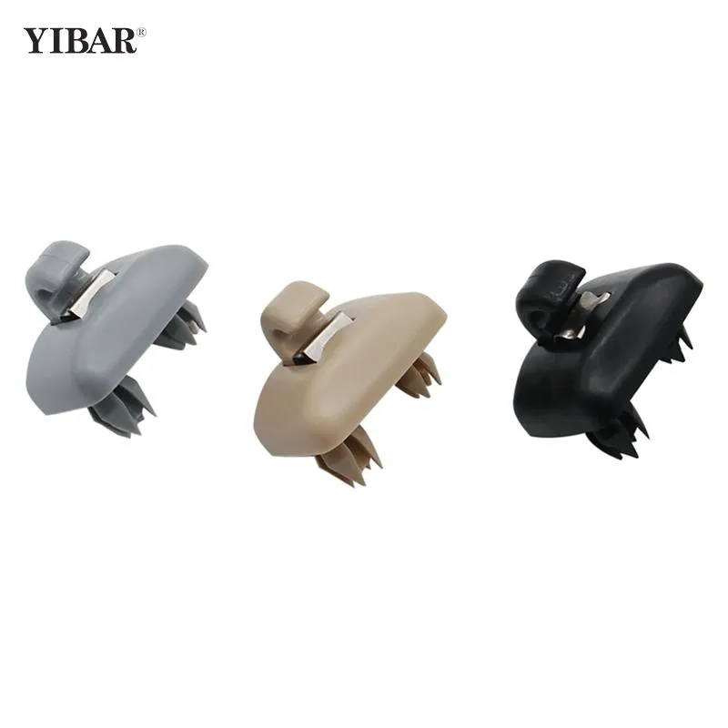 Car Sun Visor Clip Holder Hook Bracket Hanger Fastener Clip Holder Bracket For A3 A4 LA5 A6 LQ5 Q3 8U0857562A 8E0857562 Interior