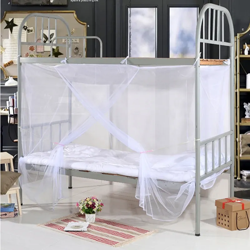 DHgate.com:Premium White Post Mosquito Netting with Metal Clips ...