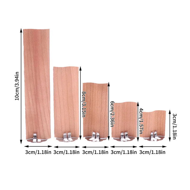 10pcs木製意図のキャンドルワークコアサステナー木製キャンドルワックスウィックdiyキャンドル大豆ワックスアロマセラピーチップウィックホルダー