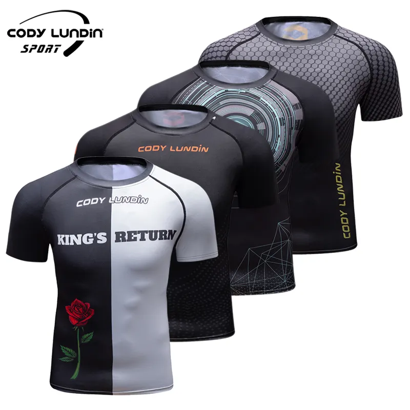 Cody Lundin Lafrio Mens Rashguard Tee Shirt With Custom Logo Grappling Brazil Sport Bjj Gym Shirts For Gym And MMA From Homepro6 13.34 DHgate.Com