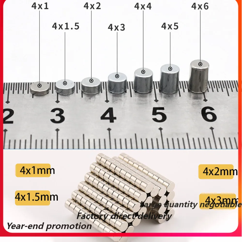 4x1 4x1,5 4x2 Aagnet 4x3 mm SuperPower4 dia mm n35 Aimants néodymium Recherche personnalisée réfrigérateur bricolage artisanat amer