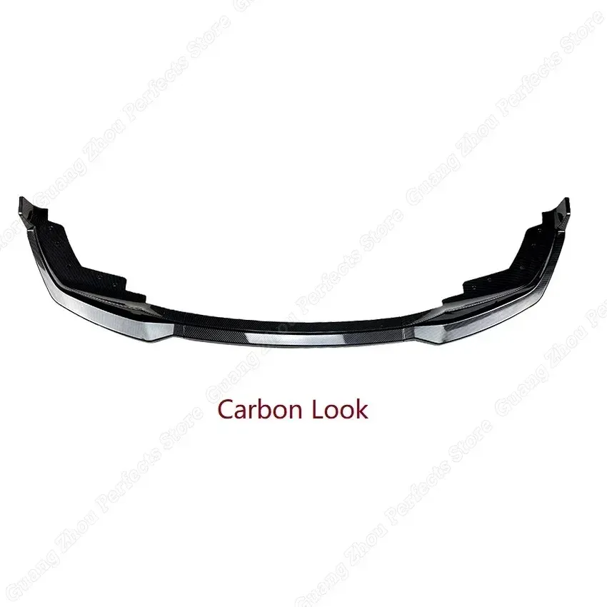 Bmw 3 Serie G20 M pakket Voorspoiler Spoiler Splitter Zwart