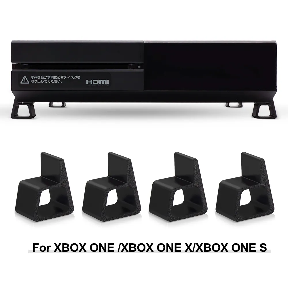 4PCS Xbox Oneの3Dプリント冷却ブラケットホルダー/s/xゲームコンソールXbox Oneゲーミングアクセサリーのスタンドの高まり