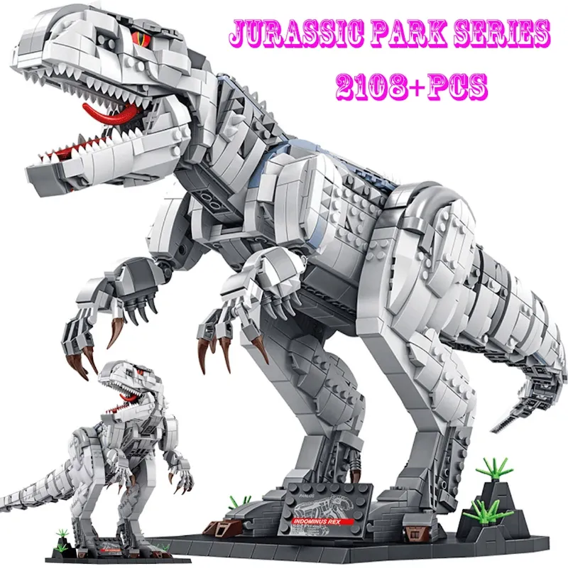 レゴ恐竜世界公園のビルディングブロックティラノサウルスレックスレンガセットおもちゃの大人のクリスマスギフトと互換​​性