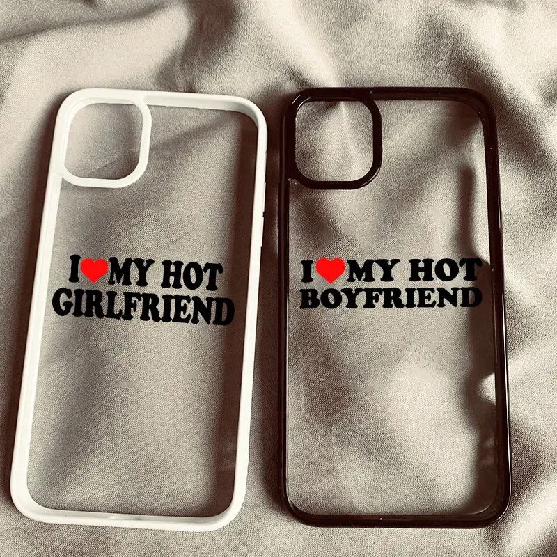 Funny I Love My Hot Girlfriend Silicone Phone Case for iPhone 13 14 12 11  Pro Max Mini X XR XS 15 7 8 Plus from Dhgate Cell Phone Cases - price 4.79
