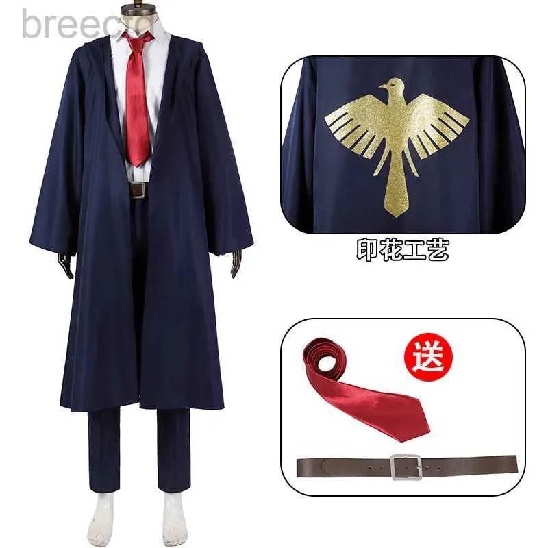 Costumes d'anime Mashle Mashle Magic and Muscles Mash Burdead Cosplay Costume Wig Trench Black School Uniforme Men Anime Tentifiée 240411