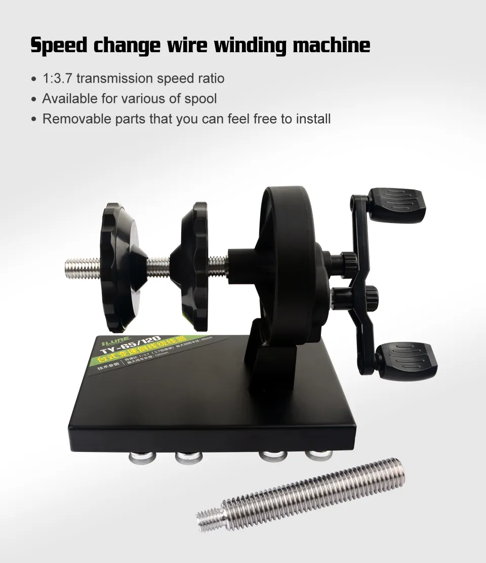 Fishing Line Winder Line Spooler Adjustable Reel Machine
