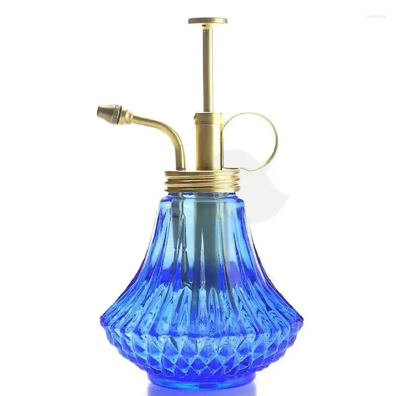 Dispensateur de savon liquide vintage en cuivre pur Verre pulvérisation bouteille de jardinage de bonbons arrosage de couleur