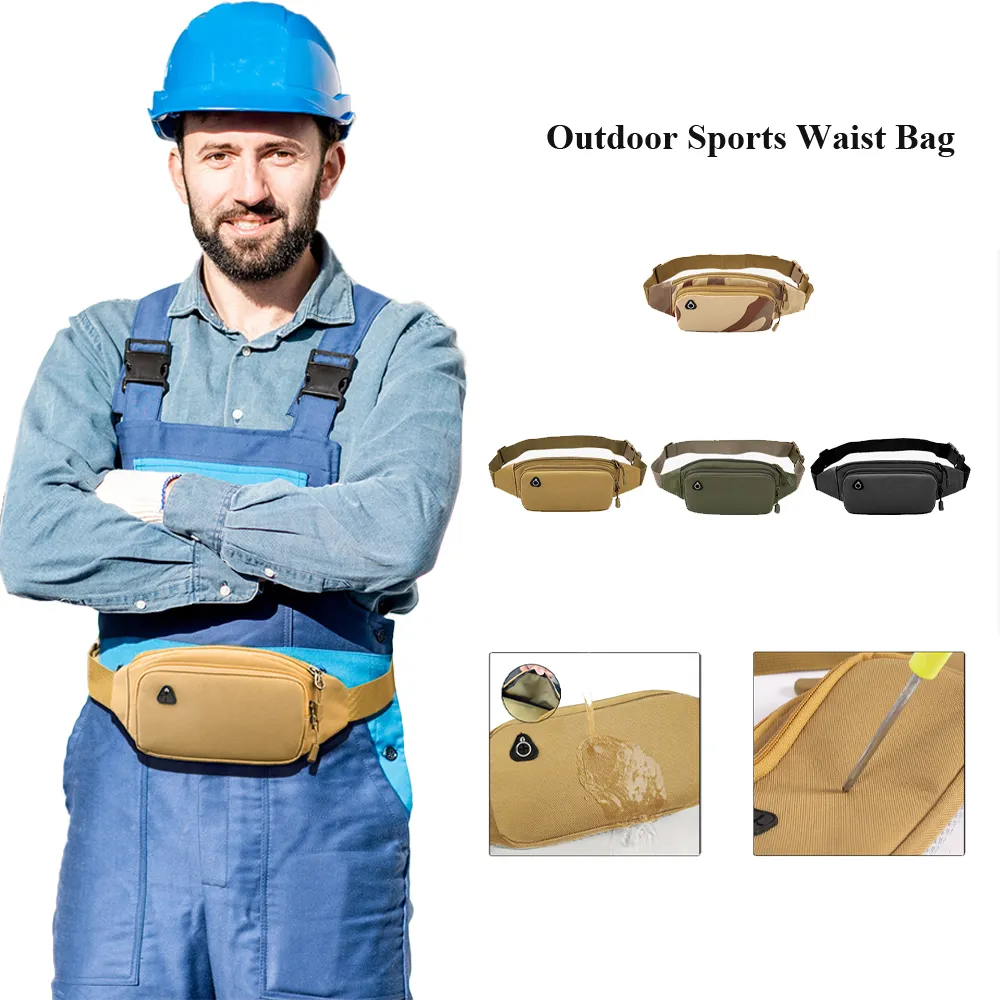 Waterproof Mens Outdoor Sports Waist Belt Bag For Men With Non Slip Sole Breathable And Wear Resistant Design Large Capacity Fanny Pack For Climbing And Hiking With Zip Pouch. From Dh911655427 16.54