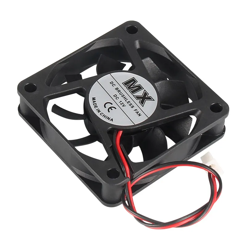 2st 2510 3010 4010 5010 6015 Kylfläkt DC 12V 24V Cooler Fan 3D Printer Parts Computer CPU Cooling Fan Radiator Extruder Fan