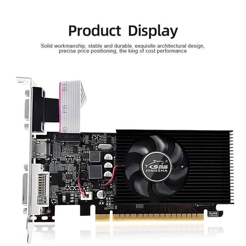 JINGSHA GeForce GT 730 4GB DDR3 Graphics Card Discrete GPU