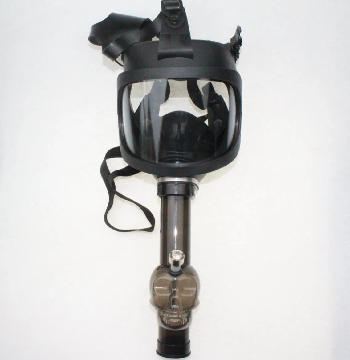 Газовая маска бонгва кальян Акриловая курящая труба табачные трубки Whole4335485