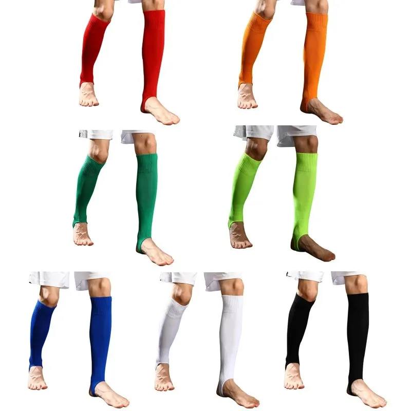 Utomhusfotbollstrumpor anti Slip Soccer Sports Men Stirrup Socks Breattable Mens Baseball Clothing 240322