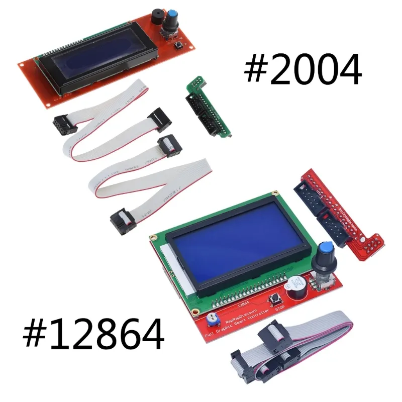 896F 2004 12864 LCD Display 3D Printer Reprap Adapter Controller Reprap Ramps 2004 LCD Control Module Motherboard 1.4