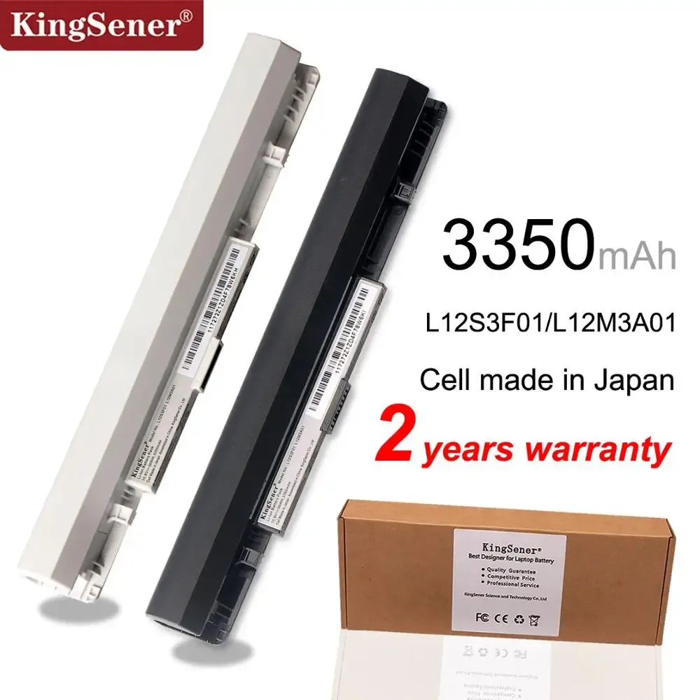 Baterie Kingsener L12S3F01 L12M3A01 Bateria Lenovo IdeaPad S210 S215 Touch S2030 L12C3A01 L12M3A01 10,8 V 3350 mAh