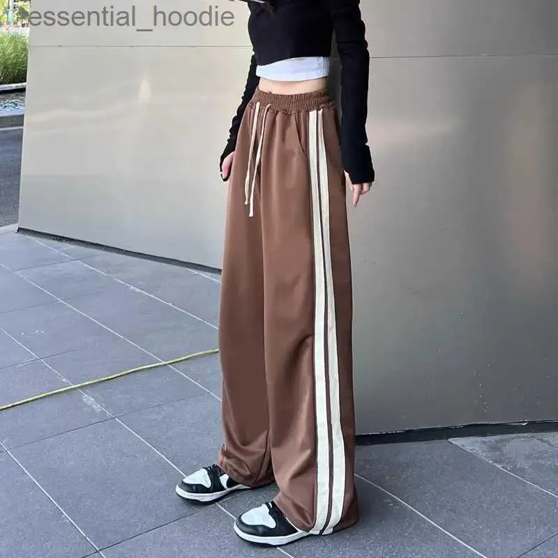 Женские брюки Capris осень и зимняя одежда Y2K уличная одежда для бега брюк для женских брюк для грузовых штанов для женщин.